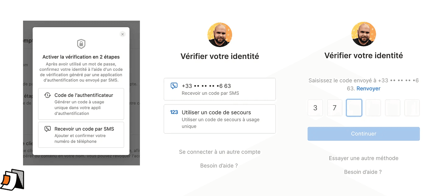 Double authentification avec Notion