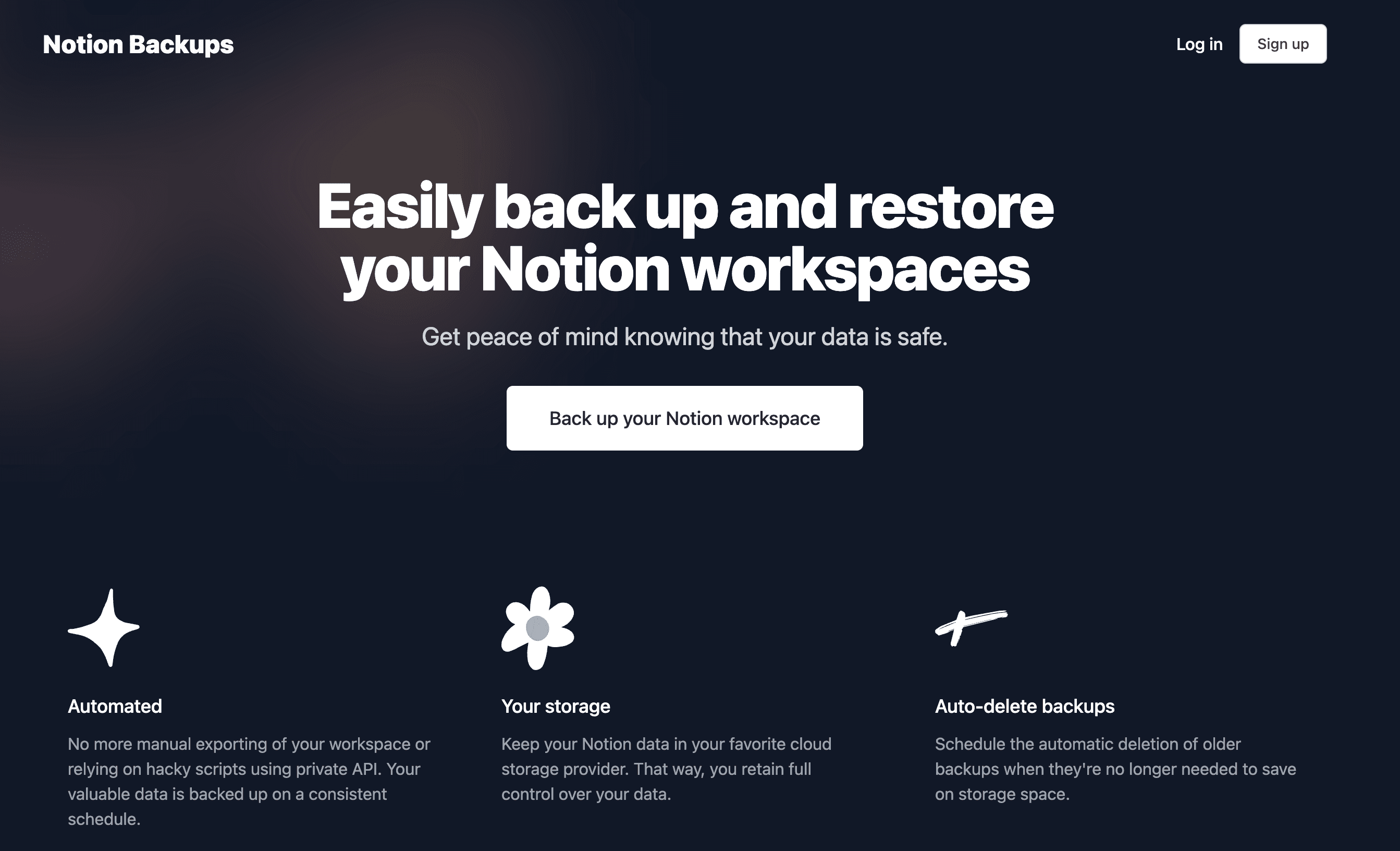 Notion Backups